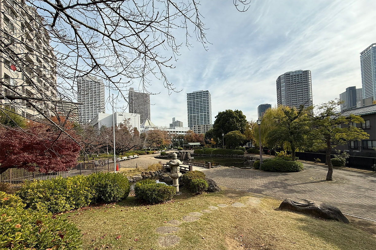 中央区立佃公園 徒歩約6分(約470m)